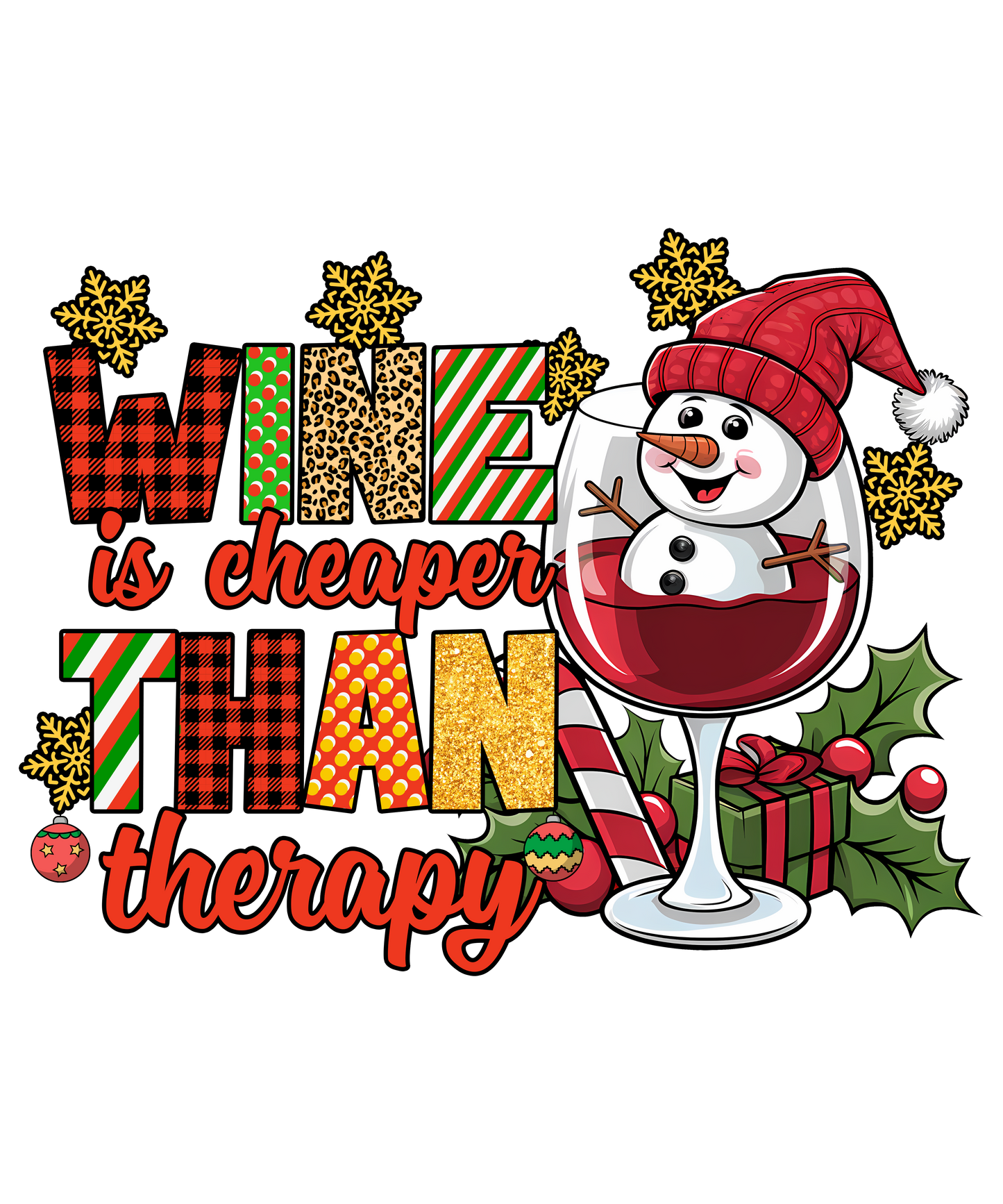 Wine is Chipper Than Theropy