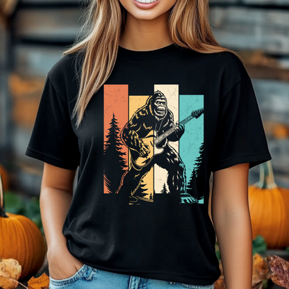 Bigfoot Playing Guitar